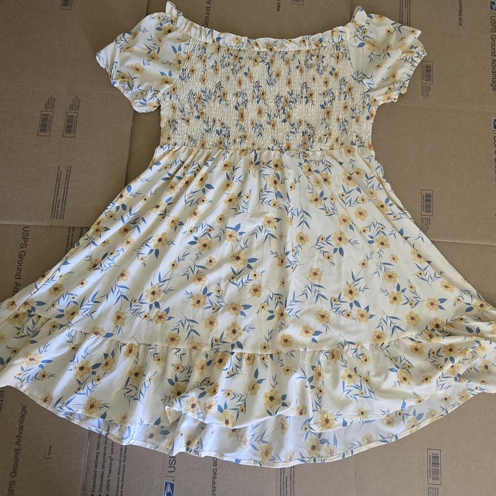 Shein Floral Dress, Size 4XL (SH3)